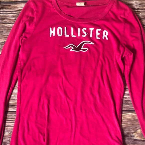 Hollister long sleeve TEE size L worn ONCE - Picture 2 of 7